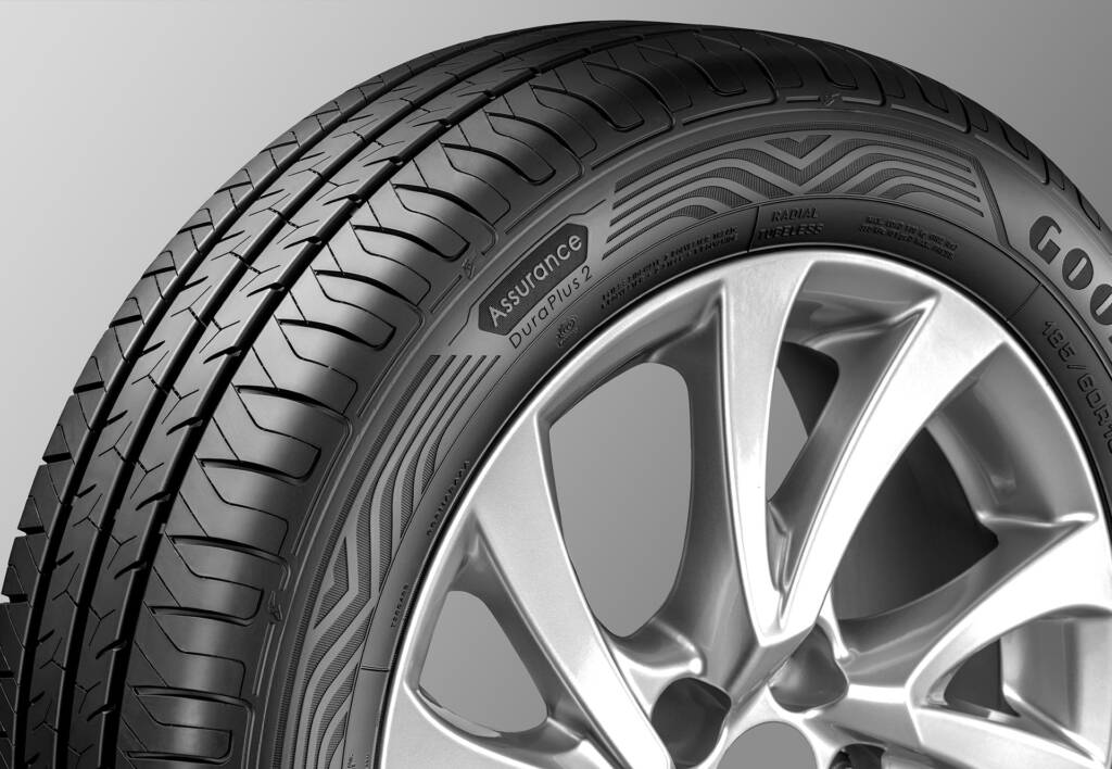 detail tapak ban Goodyear Assurance DuraPlus 2